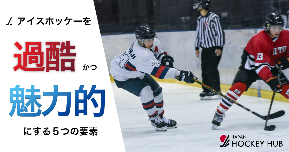 常に全力プレイ 超スピーディなアイスホッケーはなぜここまで過酷で魅力的なのか Japan Hockey Hub
